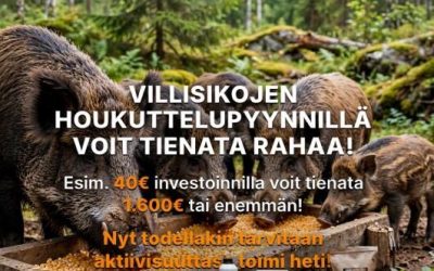 ASF on tätä päivää Suomessakin. Mikä me metsästäjät voimme tehdä?