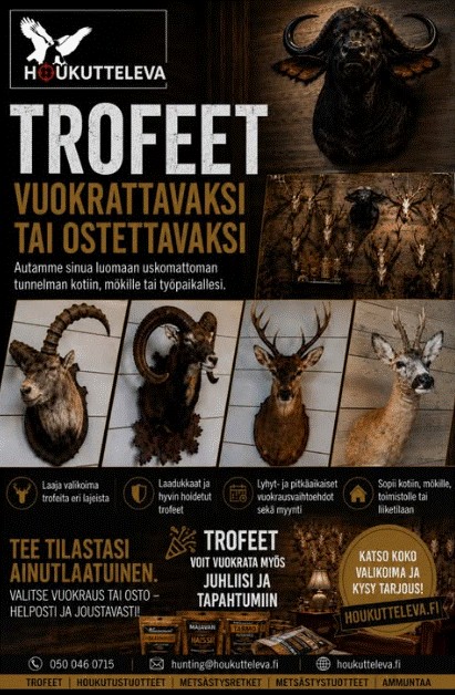 Trofeita kierrätykseen