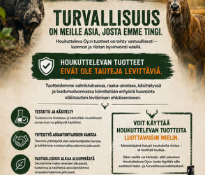 Turvallisia käyttää